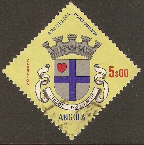 Angola 1898 10r Green. SG82.
